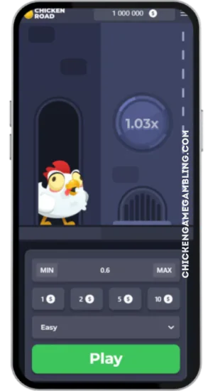 Chicken Road bet screen
